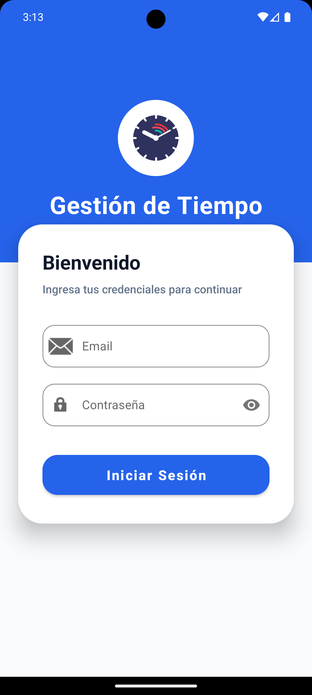 Web Gestion de tiempo